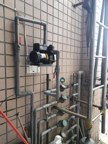 家幸 - 加壓馬達安裝