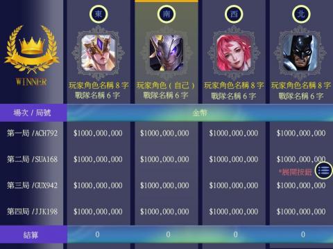 張翠珊 - 遊戲介面UI設計