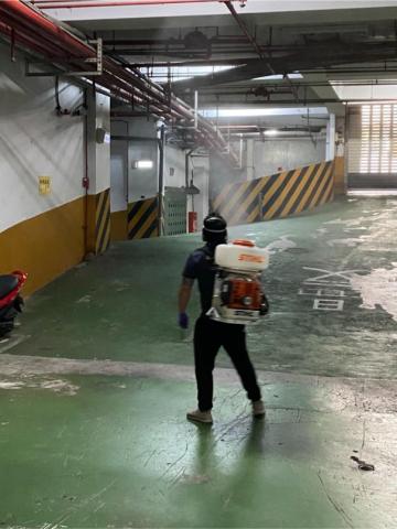 蘇格拉生物科技有限公司 - 社區大樓消毒作業