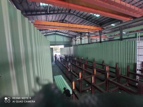 提恩斯工程行 - 廠房內隔間
