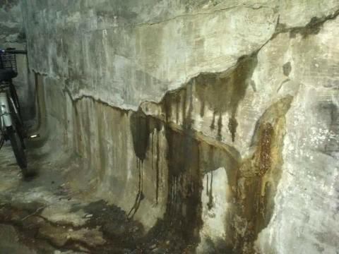 世祺企業社 - 連續壁滲水FRP(施工前)