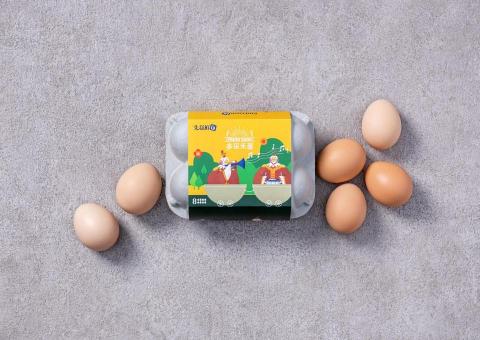 mastereggggg蛋大師 - 先拼鮮 | 多采禾蛋包裝插畫 mastereggggg蛋大師 - 先拼鮮 | 多采禾蛋包裝插畫