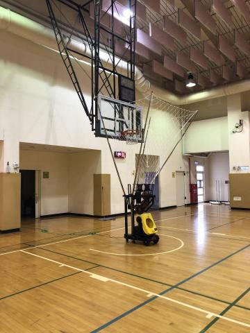 NTUS體育運動培訓學院 - 電動回球投籃機
一分鐘平均發射發送13球，一個小時發送780球，讓你免撿球，提升投籃命中率。
