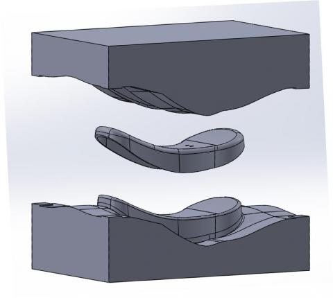 IEer 耶爾工創 - 碳纖維單車坐墊模具設計
