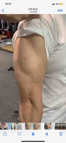 Wu - 減脂後肌肉直接跑出來