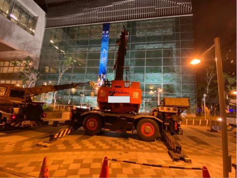 壹柒零廣告有限公司 - 戶外牆面拆圖