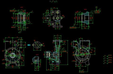 張嘉佑 - 電腦輔助機械設計製圖
乙級檢定(工作圖)210A範例