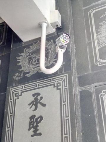 領航家工程行 - 元長廟內監視器安裝