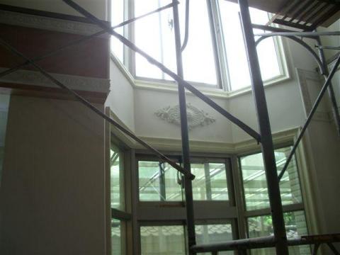 乃凡空間設計工程  裝潢  - 挑高施工中