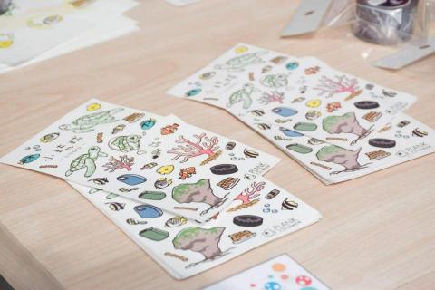 chou - 圖像繪製//貼紙印刷