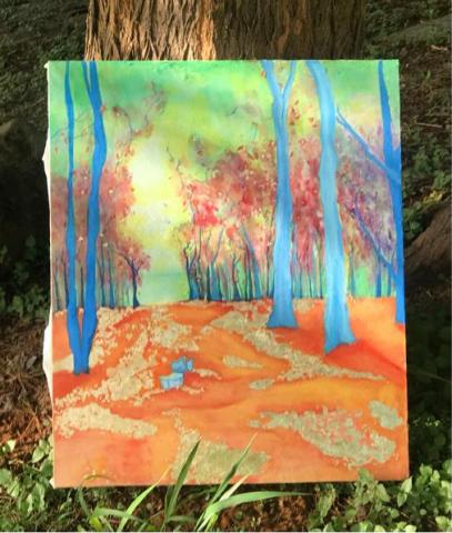 蔡佳穎 - 膠彩畫