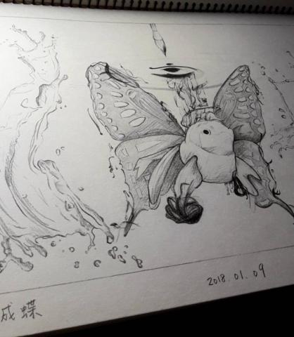 YienWu - 素描作品