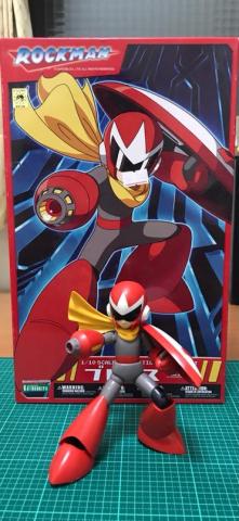 越彩珠寶、模型工作室 -  模型代工:洛克人-布魯斯。完成圖 越彩珠寶、模型工作室 -  模型代工:洛克人-布魯斯。完成圖