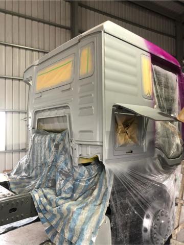 阿強 - 拖車頭烤漆（前置）