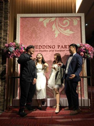 何喻婷 - 參加模擬聯合國會議的晚宴，認識了很多來自台灣各縣市的精英?