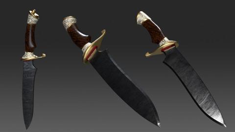 莊東洋 - 寫實精緻匕首製作