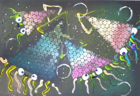 黃辛詒 - 幼兒美術(平面創作)