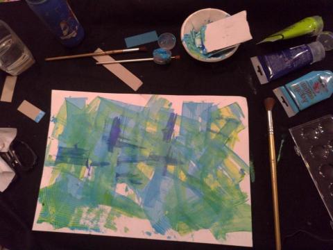 黃辛詒 - 媒材試驗