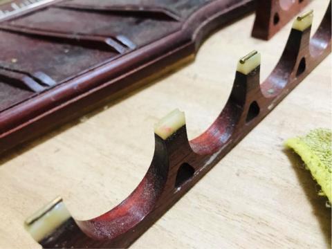 揚琴調音保養維修 - 銅條遺失