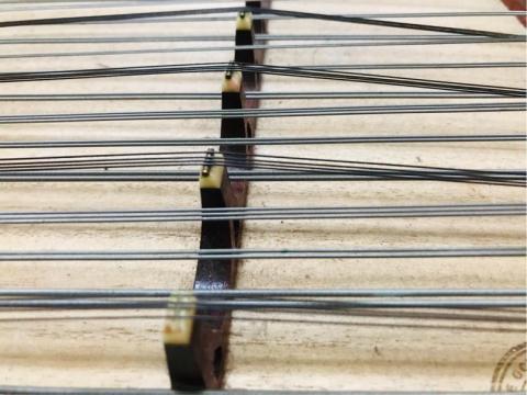 揚琴調音保養維修 -  換弦整理前