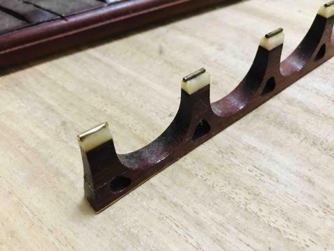 揚琴調音保養維修 - 銅條修補