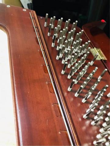 揚琴調音保養維修 - 清潔後