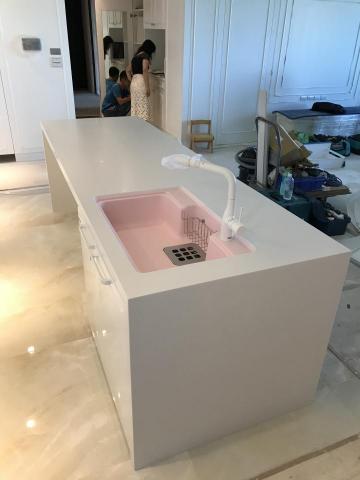 新翔企業社廚具，人造石，日本BMC晶石，吉本晶石水槽 - 