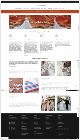 Tiffany Peng - 國際婚紗品牌
全英品牌故事/專業服務內容撰寫