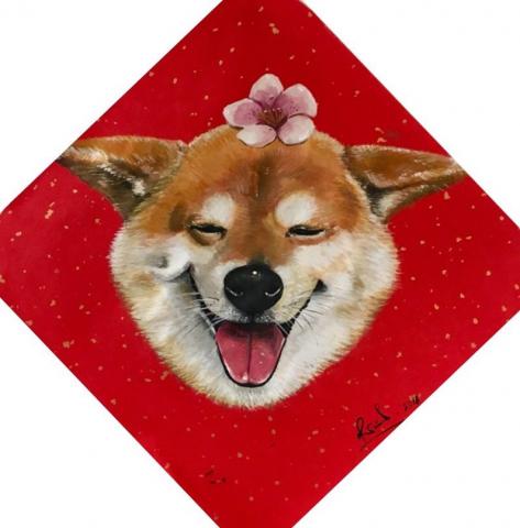 ROZI. S. - 寵物客製（水墨彩）