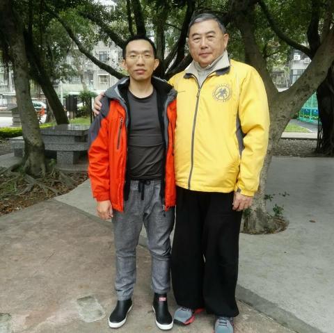  國術八極 - 與金教官合照