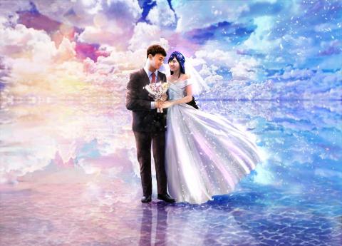 小狼繪 - 婚紗委託電繪
軟體:PS、CLIP