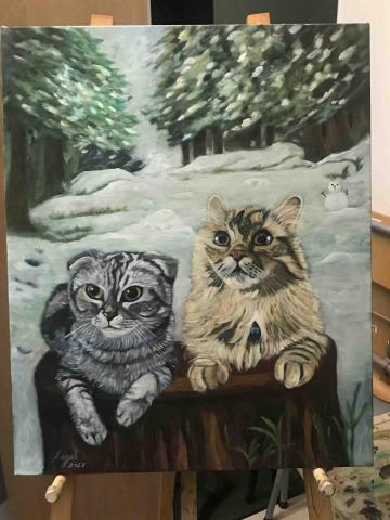 artangelsgallery - 委託客製畫-由客戶提供照片，委託我創作