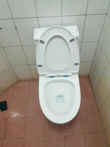 嘉福宅修、居家翻修、衛浴翻修 - 為客戶更換使用40多年的馬桶