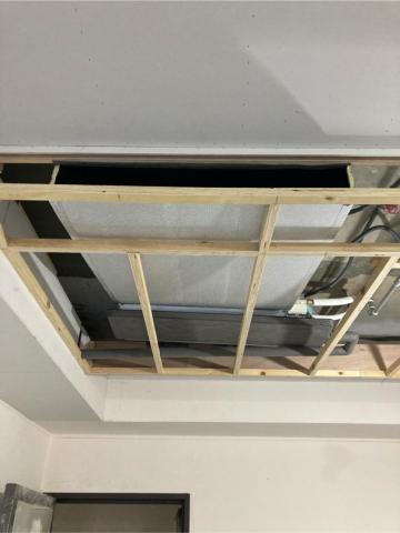 徐欣男 - 吊隱室內機 出風口 安裝後