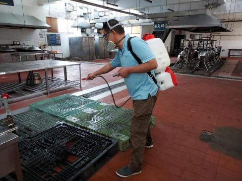 聯吉專業消毒除蟲公司 - 餐廳環境消毒工程