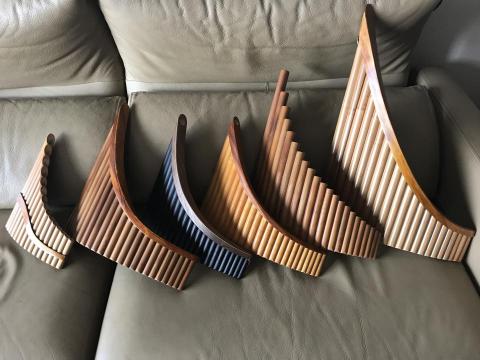 鄭博元排笛教學中心 - 擁有這麼多笛子我也算是個排笛愛好者吧！