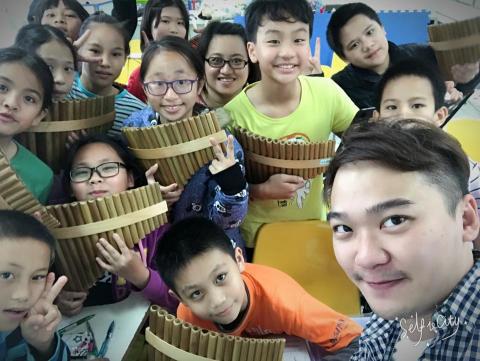 鄭博元排笛教學中心 - 已經變成非常厲害的一班學生