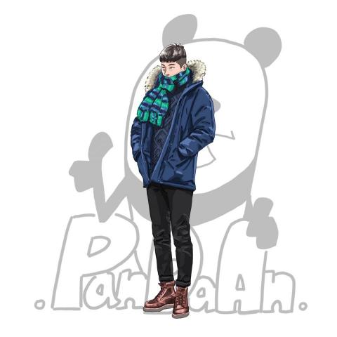 PandaAn - 人物插畫