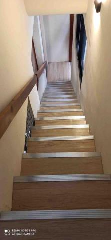 壁紙家（壁紙窗簾地板） - PVC地板鋪設樓梯作品