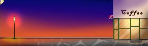 陳昱愷 - 橫幅 咖啡館