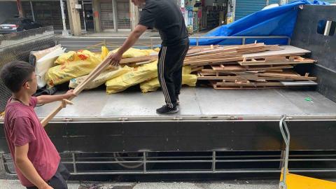 麻吉弟弟（阿智） - 拆除不要的系統傢俱並且回收