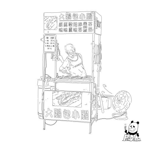 PandaAn - 線條插畫