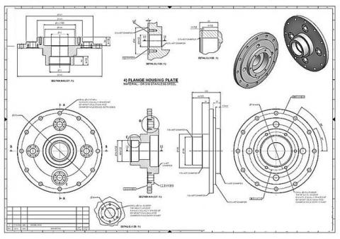 迪麥德國際有限公司（大型3D列印） - 繪製2d工程圖