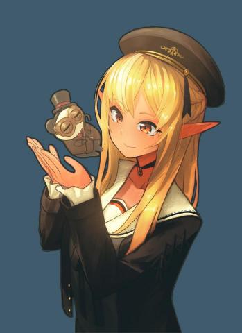 李泓樺 - 日系角色範例，厚塗。