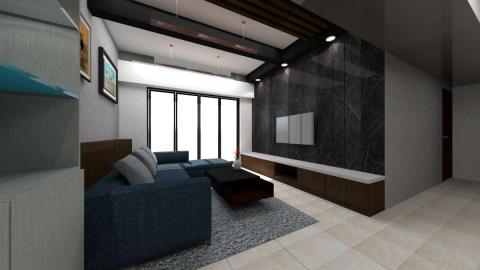 Emma - 台中市北區陳公館
3D渲染圖-客廳