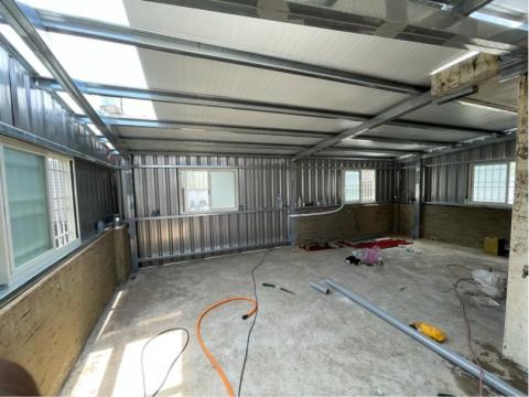 嘉禾工程行 - 頂樓鐵皮屋頂