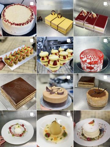 西餐、西點、餐飲專家 - 部分作品西點作品