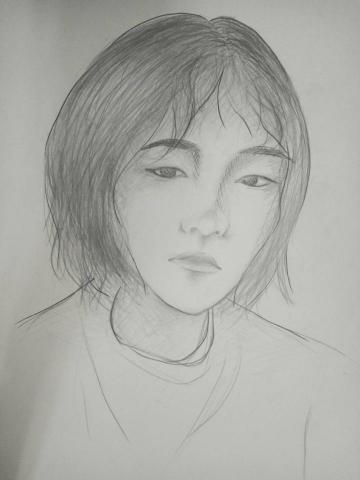 林沛君 - 寫實人物素描