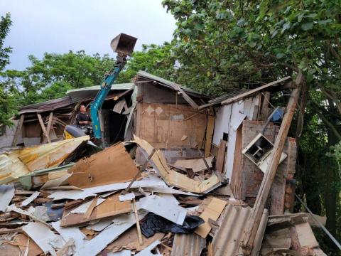 福生工程行 - 湖口鐵皮屋拆除