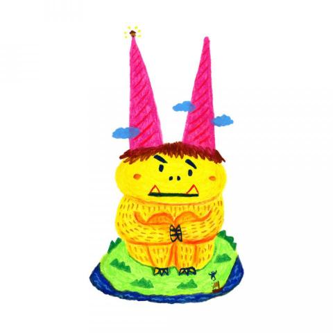 Boris 李晨豪 - 俄語學習刊物插畫。
媒材:蠟筆。 Boris 李晨豪 - 俄語學習刊物插畫。
媒材:蠟筆。